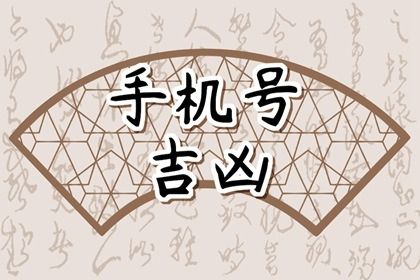 号码吉凶是什么